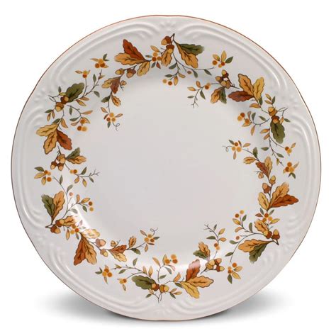 patterned plates fall